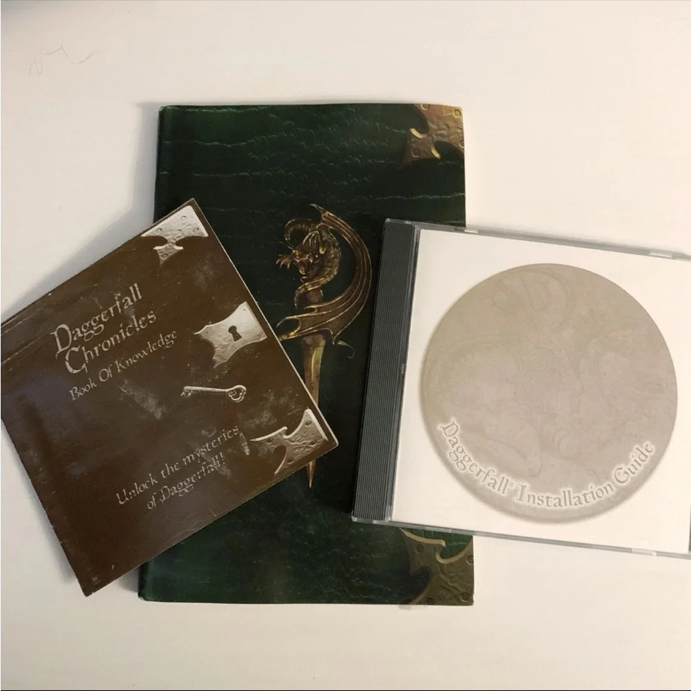 Daggerfall PC game Elder Scrolls series by Bethesda